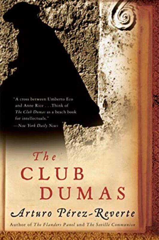 Book cover for "The Club Dumas" by Arturo Perez Reverte