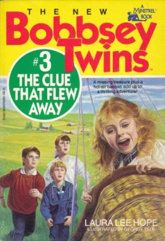 Book cover for "The Clue That Flew Away" by Laura Lee Hope