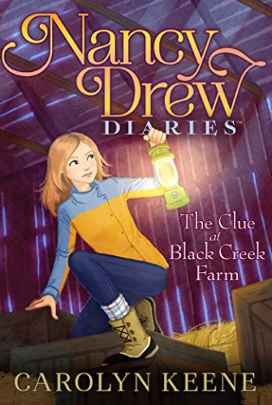 Book cover for "The Clue at Black Creek Farm" by Mildred A Wirt