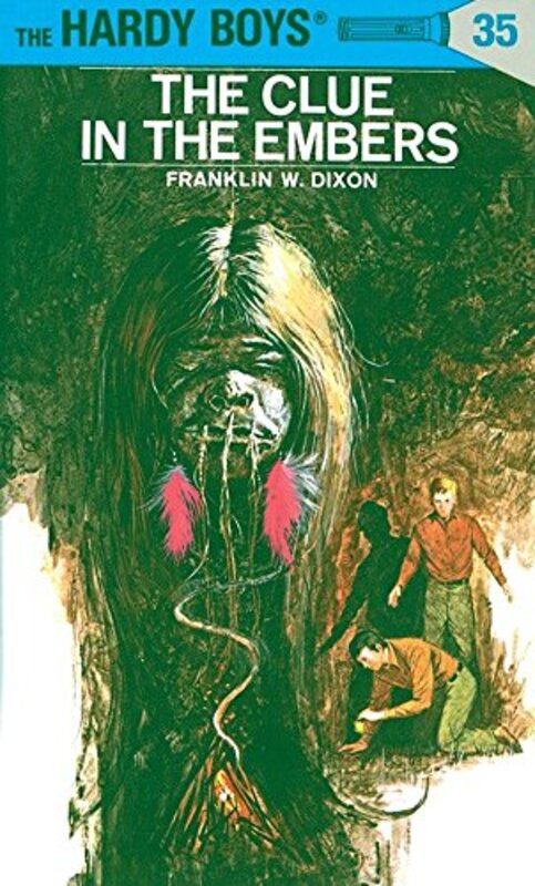 Book cover for "The Clue in the Embers" by Franklin W Dixon