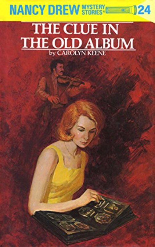 Book cover for "The Clue in the Old Album" by Mildred A Wirt