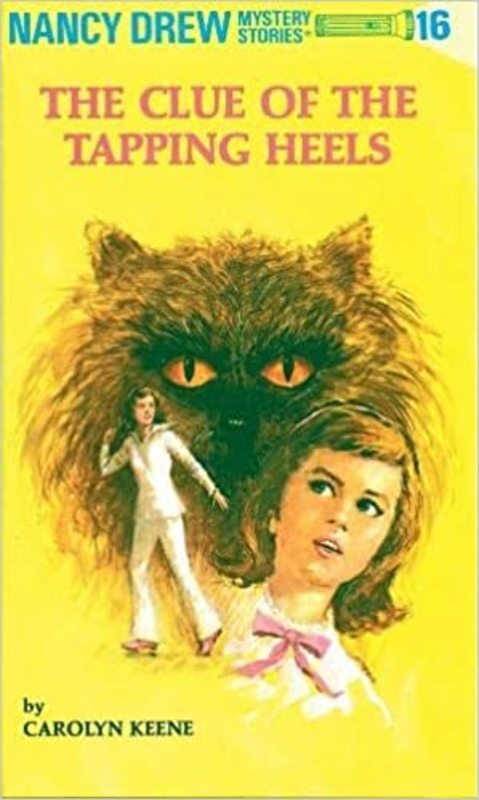 Book cover for "The Clue of the Tapping Heels" by Mildred A Wirt