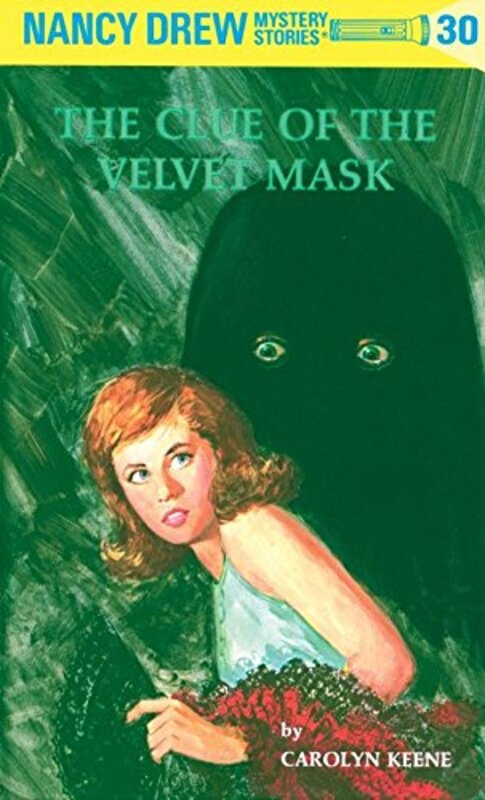 Book cover for "The Clue of the Velvet Mask" by Mildred A Wirt