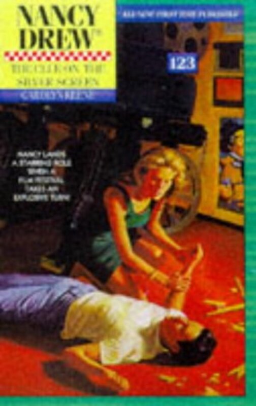 Book cover for "The Clue on the Silver Screen" by Mildred A Wirt