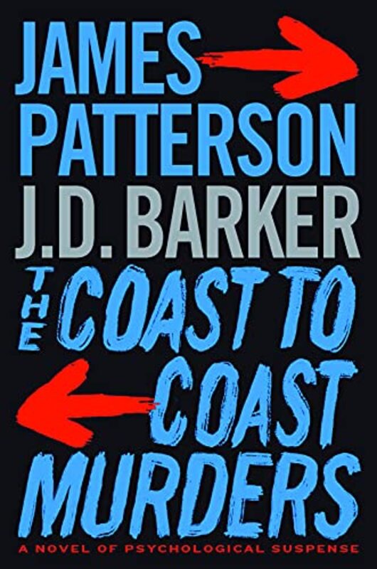 Book cover for "The Coast-to-Coast Murders" by JD Barker