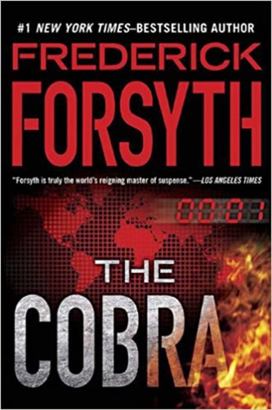 Book cover for "The Cobra" by Frederick Forsyth