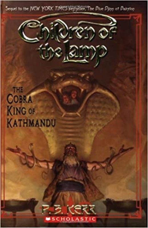 Book cover for "The Cobra King of Kathmandu" by Philip Kerr