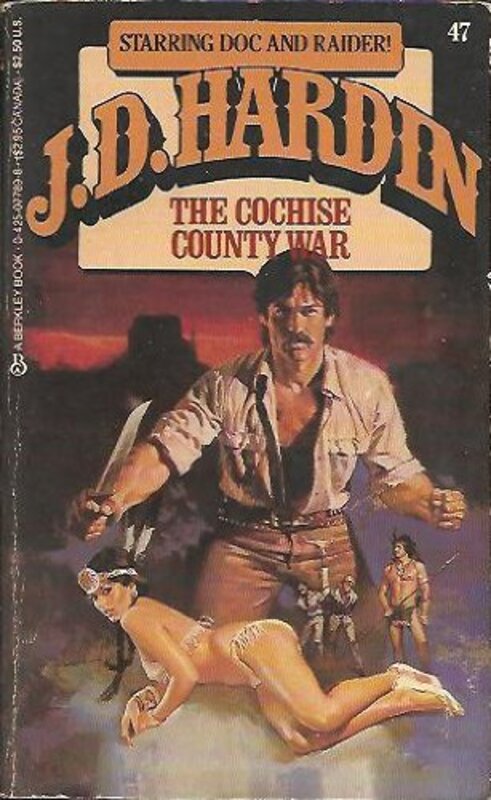 Book cover for "The Cochise County War" by JD Hardin