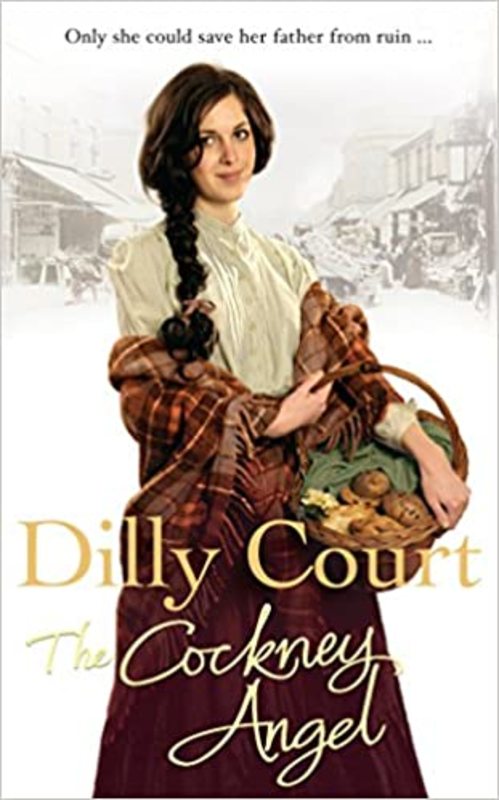 Book cover for "The Cockney Angel" by Dilly Court