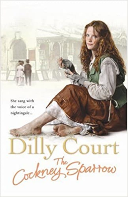 Book cover for "The Cockney Sparrow" by Dilly Court