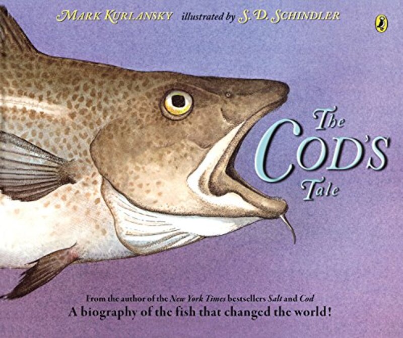 Book cover for "The Cod's Tale" by Mark Kurlansky