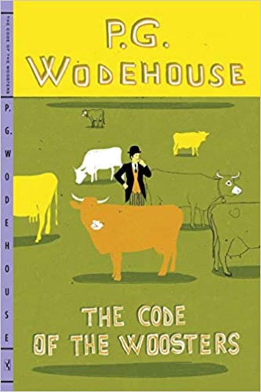 Book cover for "The Code of the Woosters" by PG Wodehouse