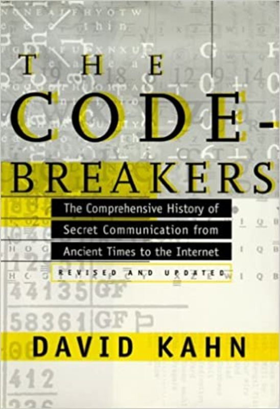 Book cover for "The Codebreakers" by David Kahn