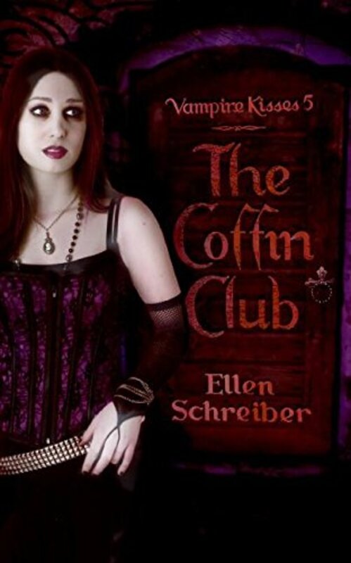 Book cover for "The Coffin Club" by Ellen Schreiber