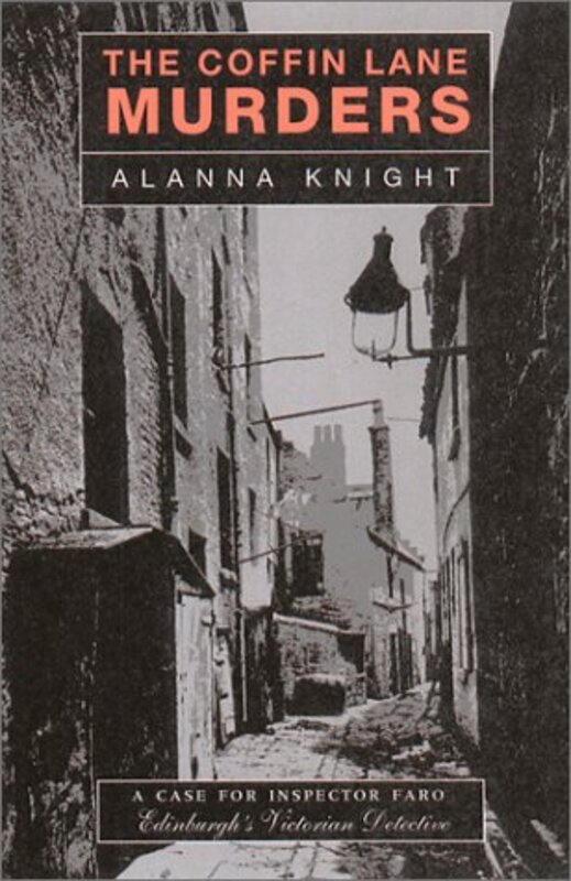 Book cover for "The Coffin Lane Murders" by Alanna Knight