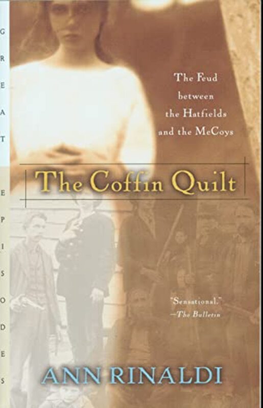 Book cover for "The Coffin Quilt" by Ann Rinaldi