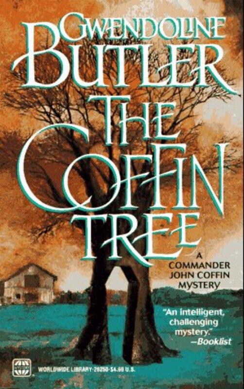 Book cover for "The Coffin Tree" by Gwendoline Butler
