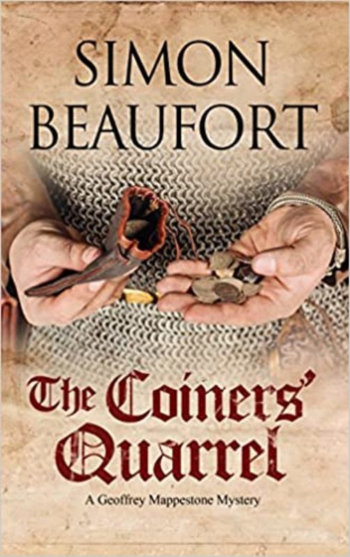 Book cover for "The Coiners' Quarrel" by Susanna Gregory