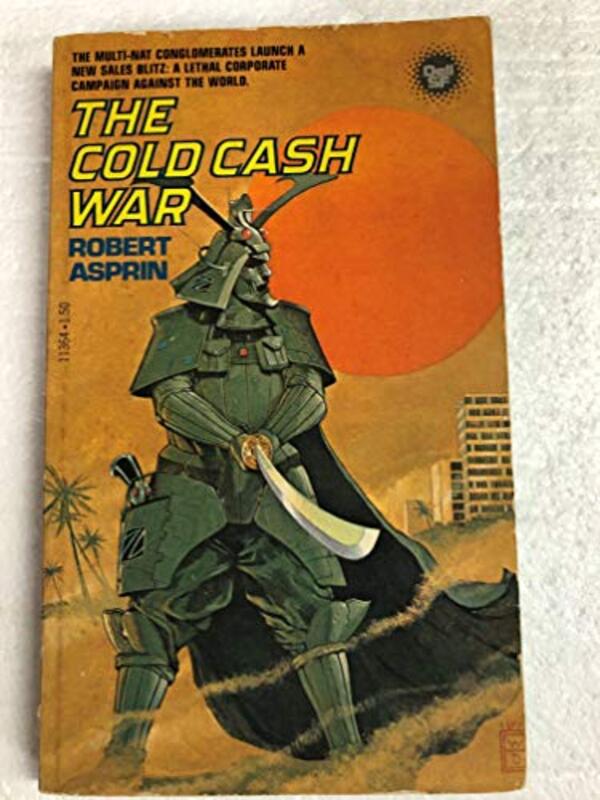 Book cover for "The Cold Cash War" by Robert Asprin