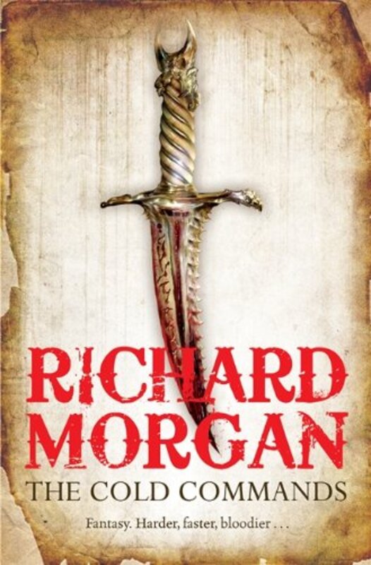 Book cover for "The Cold Commands" by Richard K Morgan
