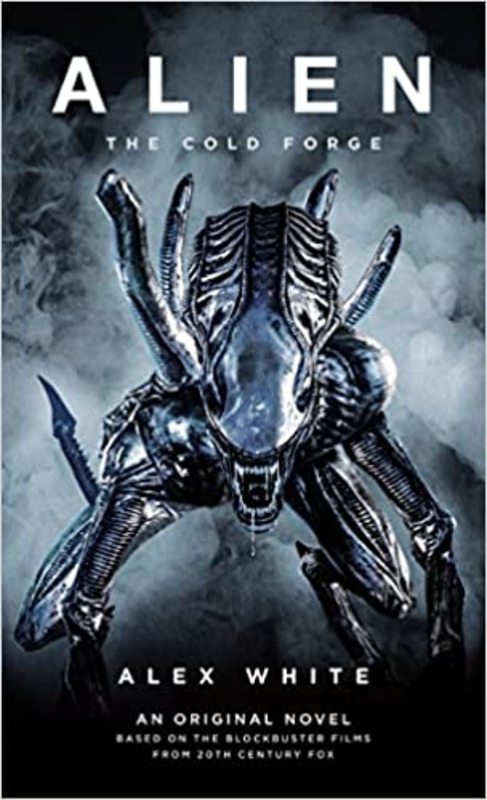 Book cover for "The Cold Forge" by Alex White