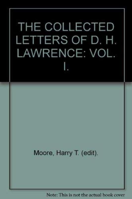 Book cover for "The Collected Letters of D H Lawrence" by DH Lawrence