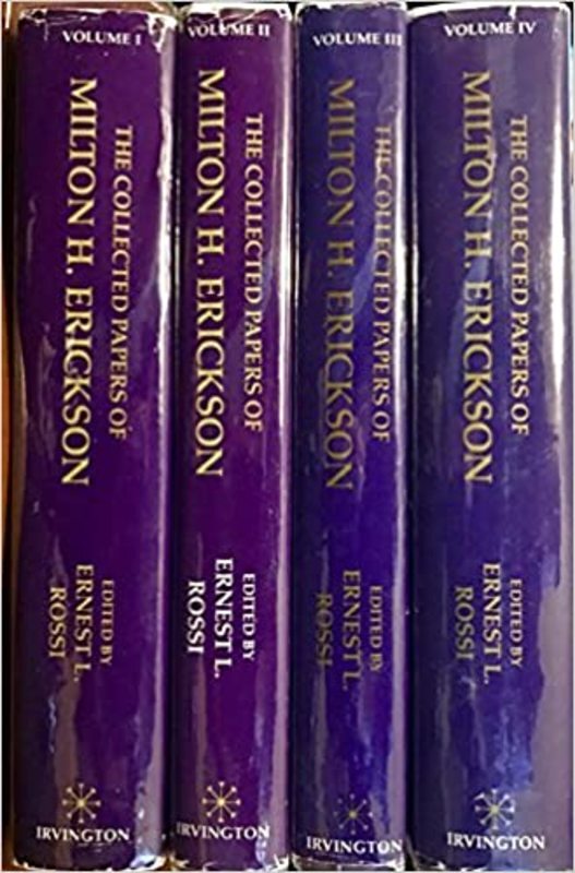Book cover for "The Collected Papers of Milton H. Erickson" by Milton H. Erickson