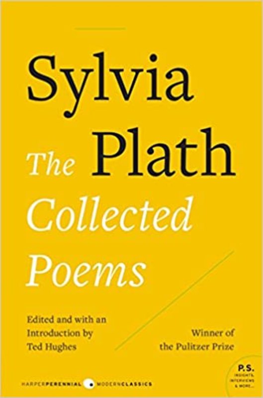 Book cover for "The Collected Poems" by Sylvia Plath
