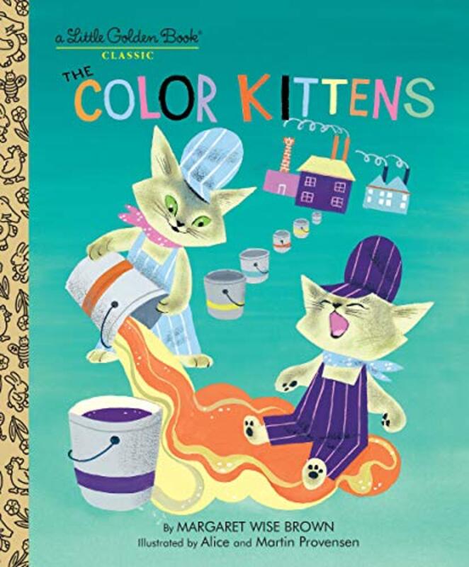 Book cover for "The Color Kittens" by Margaret Wise Brown