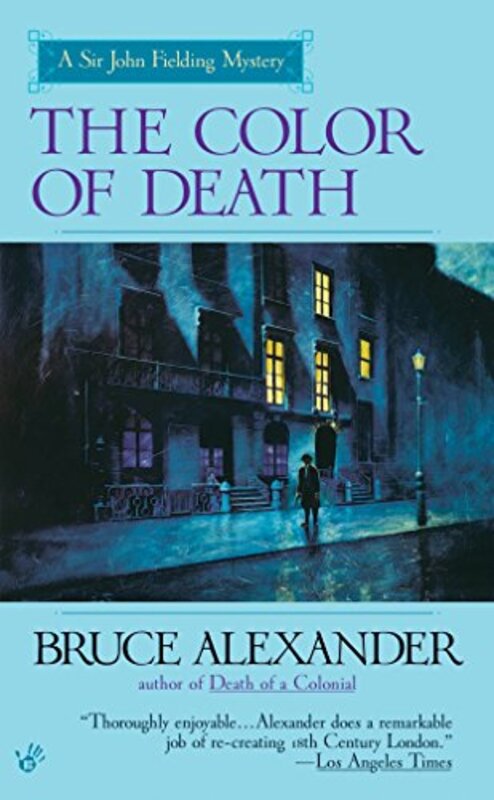 Book cover for "The Color of Death" by Bruce Alexander