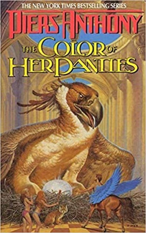 Book cover for "The Color of Her Panties" by Piers Anthony