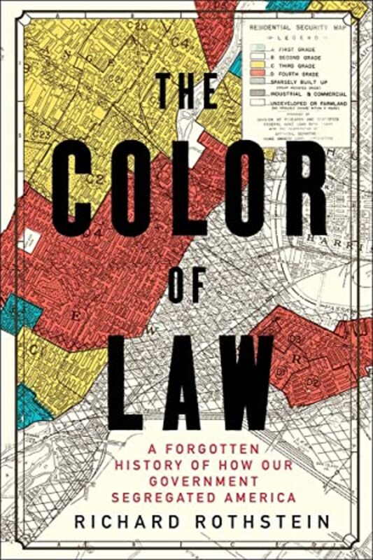 Book cover for "The Color of Law" by Richard Rothstein