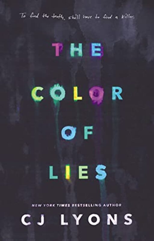 Book cover for "The Color of Lies / Invisible Lies" by CJ Lyons
