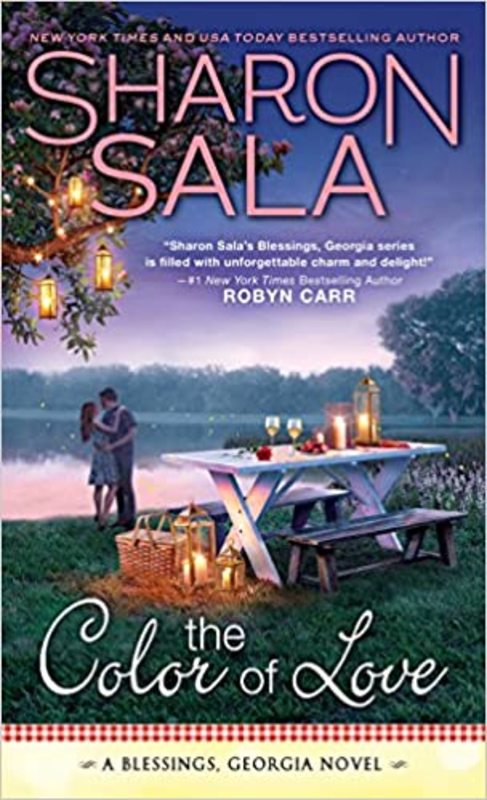Book cover for "The Color of Love" by Sharon Sala