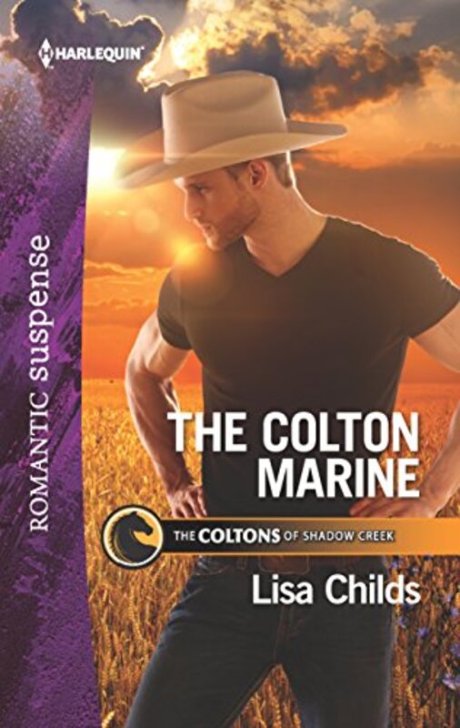 Book cover for "The Colton Marine" by Lisa Childs