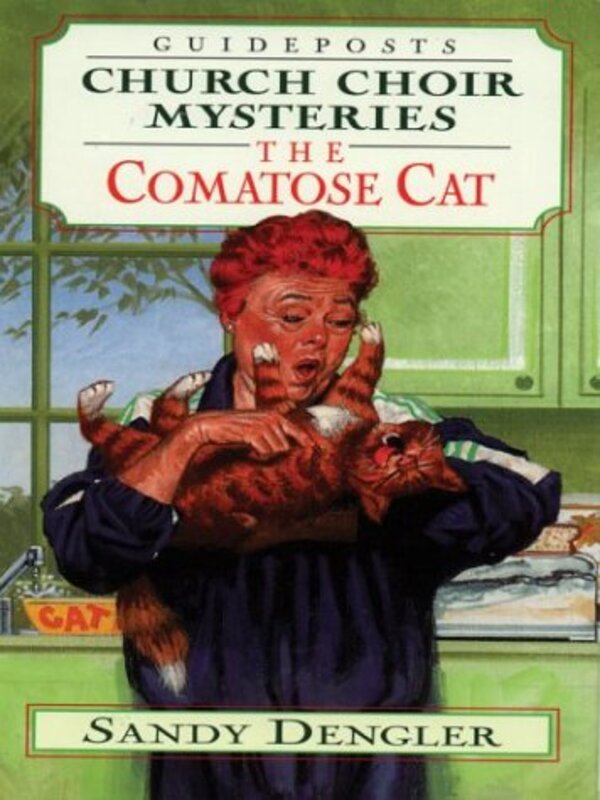 Book cover for "The Comatose Cat" by Sandy Dengler