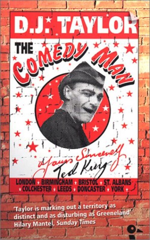 Book cover for "The Comedy Man" by DJ Taylor