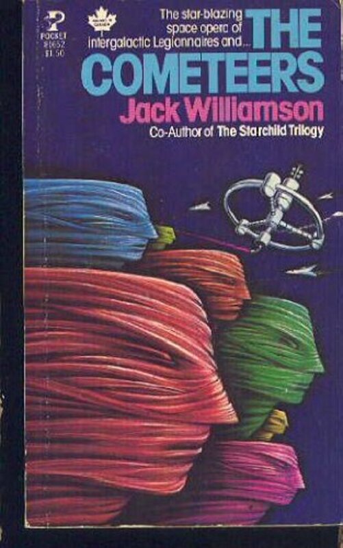 Book cover for "The Cometeers" by Jack Williamson
