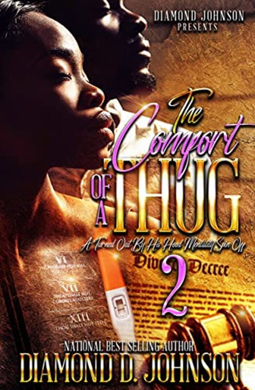 Book cover for "The Comfort Of A Thug 2" by Diamond D Johnson