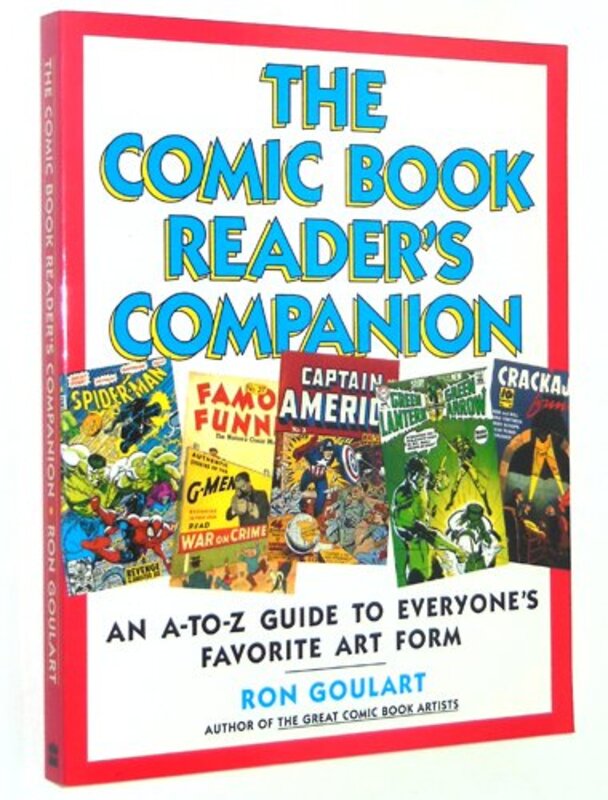 Book cover for "The Comic Book Reader's Companion" by Ron Goulart