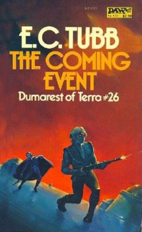 Book cover for "The Coming Event" by EC Tubb