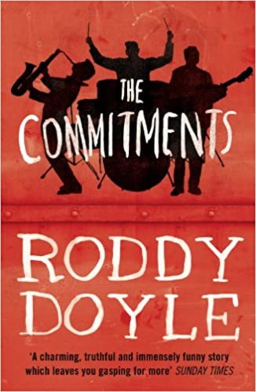 Book cover for "The Commitments" by Roddy Doyle