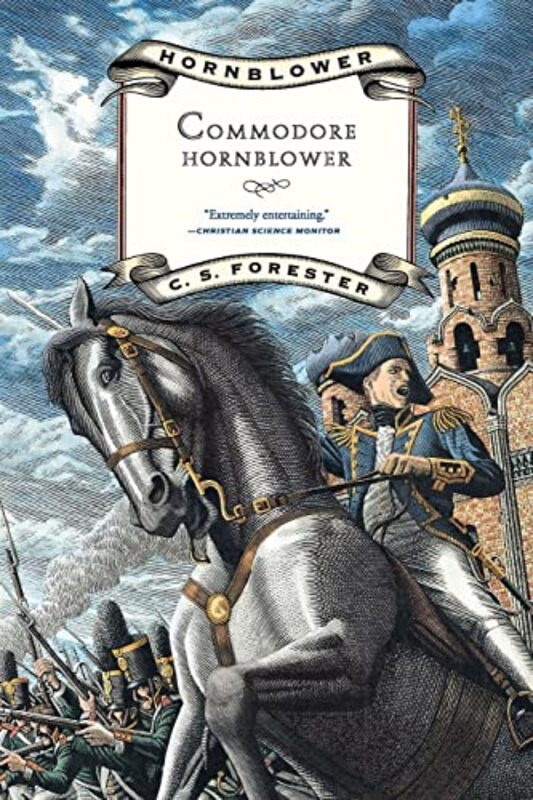 Book cover for "The Commodore / Commodore Hornblower" by CS Forester