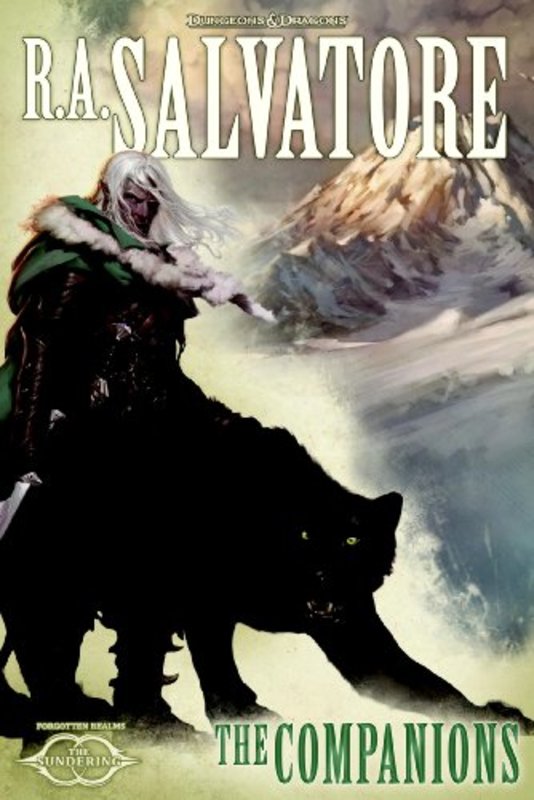Book cover for "The Companions" by RA Salvatore
