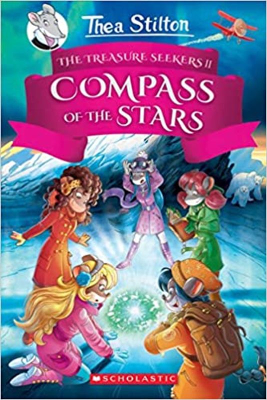 Book cover for "The Compass of the Stars" by Thea Stilton