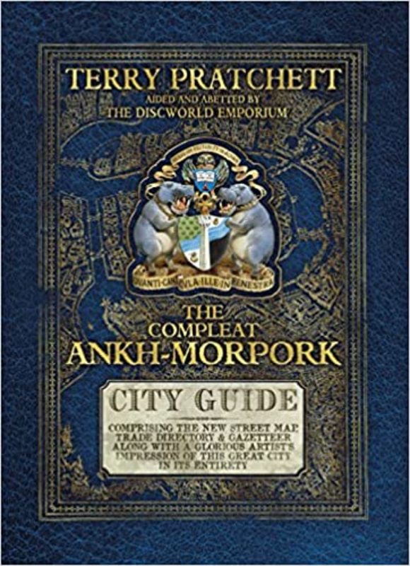 Book cover for "The Compleat Ankh-Morpork" by Terry Pratchett