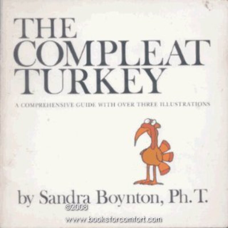 Book cover for "The Compleat Turkey" by Sandra Boynton