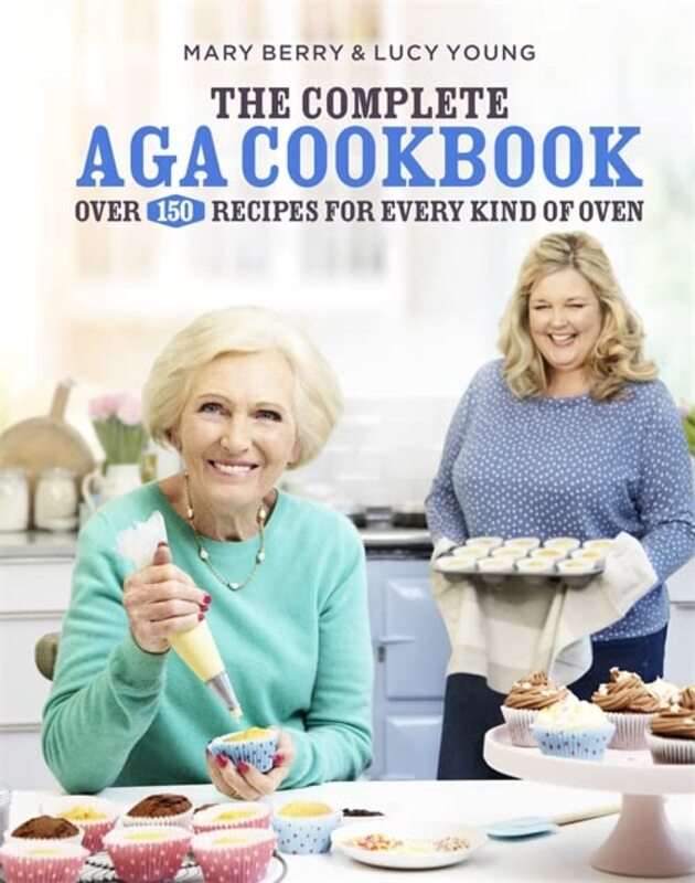 Book cover for "The Complete Aga Cookbook" by Mary Berry