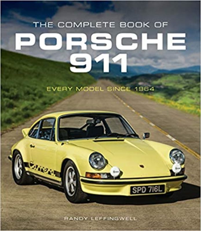 Book cover for "The Complete Book of Porsche 911" by Randy Leffingwell
