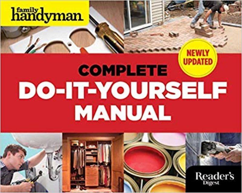Book cover for "The Complete Do-it-Yourself Manual" by Family Handyman